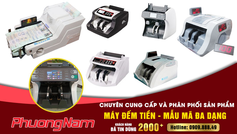 Máy đếm tiền: Mẫu mã đa dạng, Báo giá nhanh, BH 5 Năm